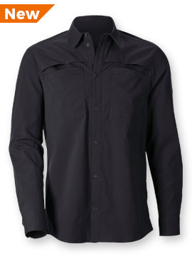 Strauss Long-Sleeve Stretch Ripstop Work Shirt e.s.t:aktik