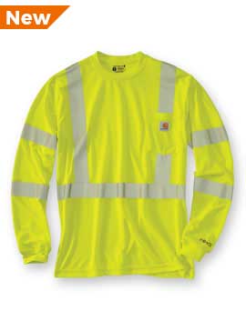 Carhartt Force&reg; High-Visibility Long-Sleeve T-Shirt