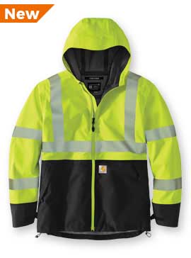 Carhartt High-Visibility Storm Defender&reg; Loose Fit Lightweight Class 3 Jacket