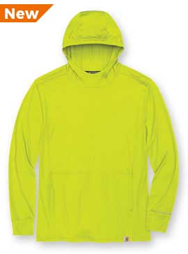 Carhartt Force&reg; Sun Defender&trade; Long-Sleeve Hooded T-Shirt