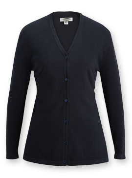Women's V-Neck Shirttail Cardigan