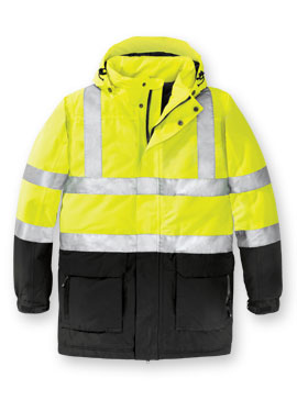 Port Authority® ANSI 107 Class 3 Safety Heavyweight Parka