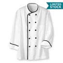 color trim executive chef coat