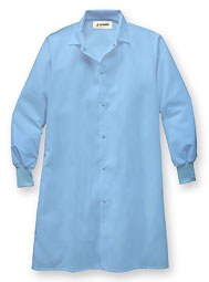 ARAMARK Knit-Cuff Poplin Lab Coat