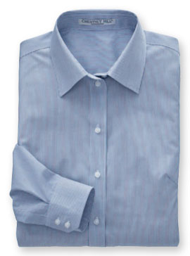 Women's Chestnut Hill Executive Broadcloth Shirt