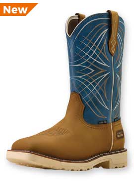 Ariat Activator Waterproof 11&rdquo; Pull-On Work Boot