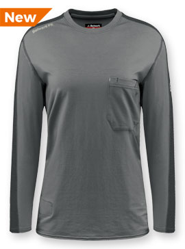 Bulwark® Women's Flex Knit Long-Sleeve T-Shirt