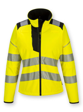 Women's High-Visibility Soft Shell Bonded Jacket