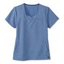 Crest® TecGuard™ Petal Jewelneck Scrub Top