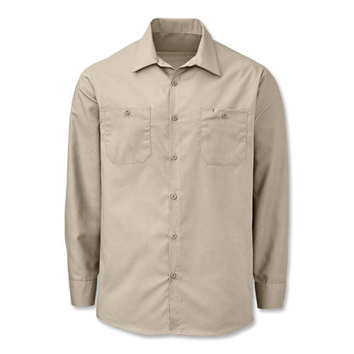 ARAMARK Long-Sleeve Industrial Work Shirt