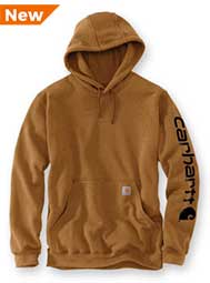 Carhartt Loose Fit Midweight Logo Sleeve Graphic Sweatshirt