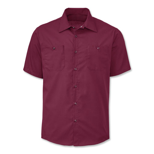 ARAMARK Short-Sleeve Industrial Work Shirt
