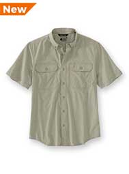 Carhartt Force&reg; Relaxed Fit Lightweight Button Down Short-Sleeve Shirt