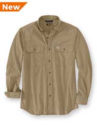 Carhartt Force&reg; Relaxed Fit Lightweight Button Down Long-Sleeve Shirt
