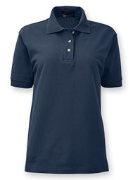 Women's Short-Sleeve Cotton Polo