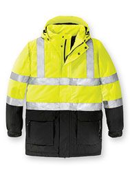 Port Authority&reg; ANSI 107 Class 3 Safety Heavyweight Parka