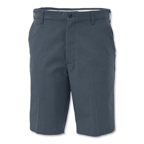 Aramark Men's Flat-Front Industrial Work Shorts