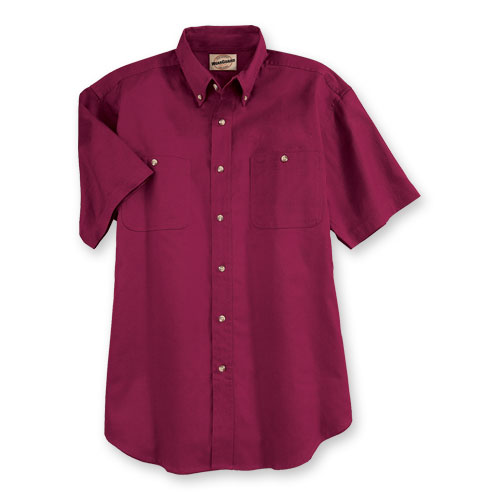 WearGuard&reg; Short-Sleeve 100% Cotton Twill Shirt