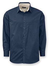 Men's Long-Sleeve Twill Shirt