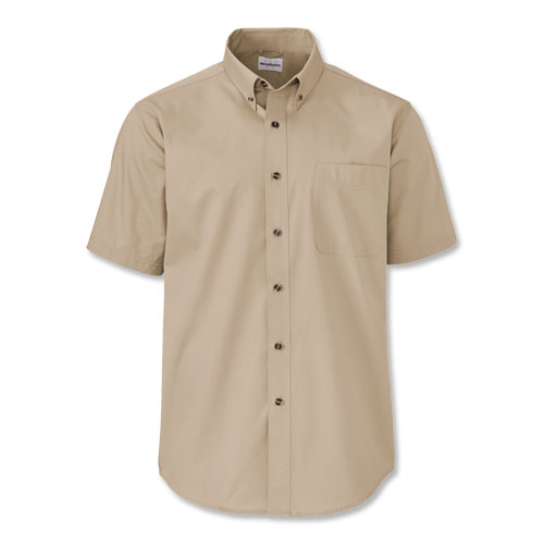 WearGuard&reg; Short-Sleeve Fine Line Blended Twill Shirt
