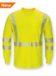 Bulwark® Hi-Visibility Lightweight Long Sleeve Shirt