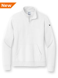 Nike Ladies Club Fleece Sleeve Swoosh ½-Zip