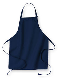 WearGuard&reg; No-Pocket Bib Apron