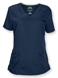 Landau ProFlex Women's 3-Pocket V-Neck Top