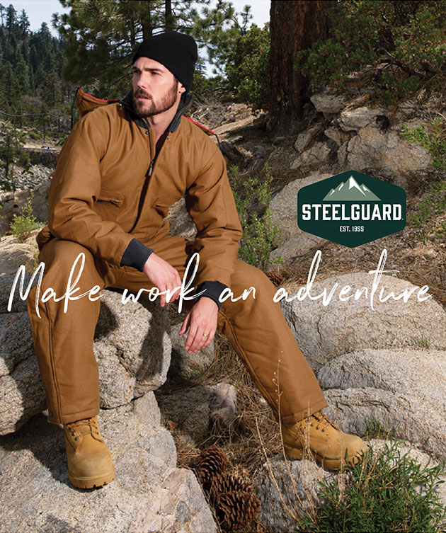 SteelGuard clotes make work an adventure